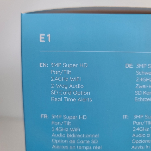 Reo Link E1  Pan-Tilt Indoor Camera. 2 Cameras. - Picture 3 of 9